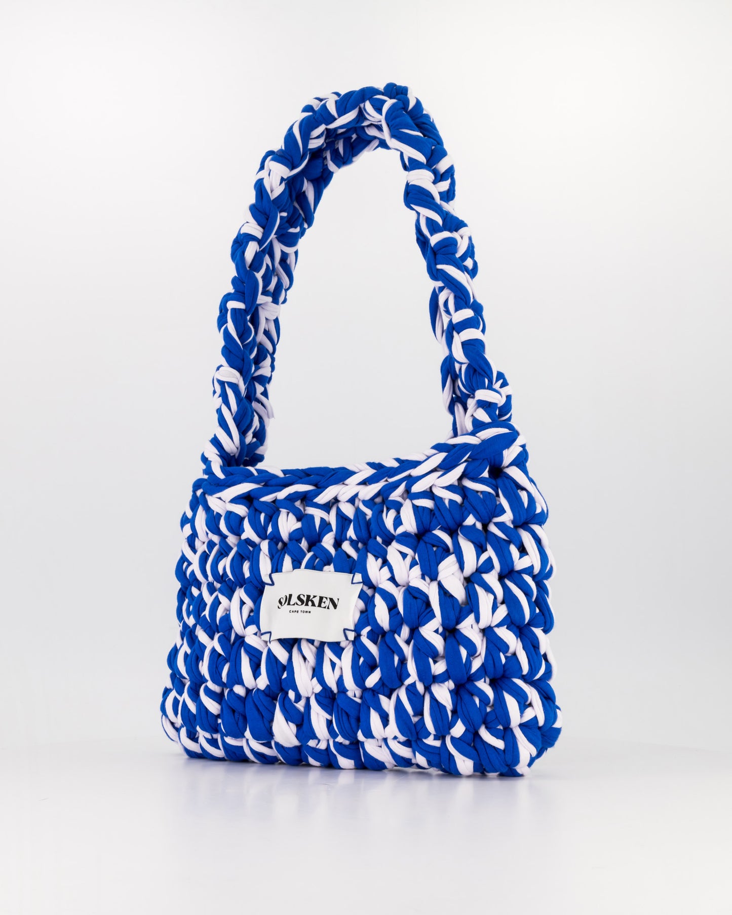Abba Bag Blue & White
