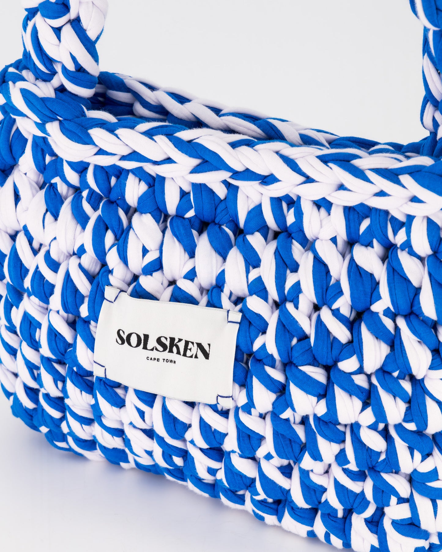 Abba Bag Blue & White