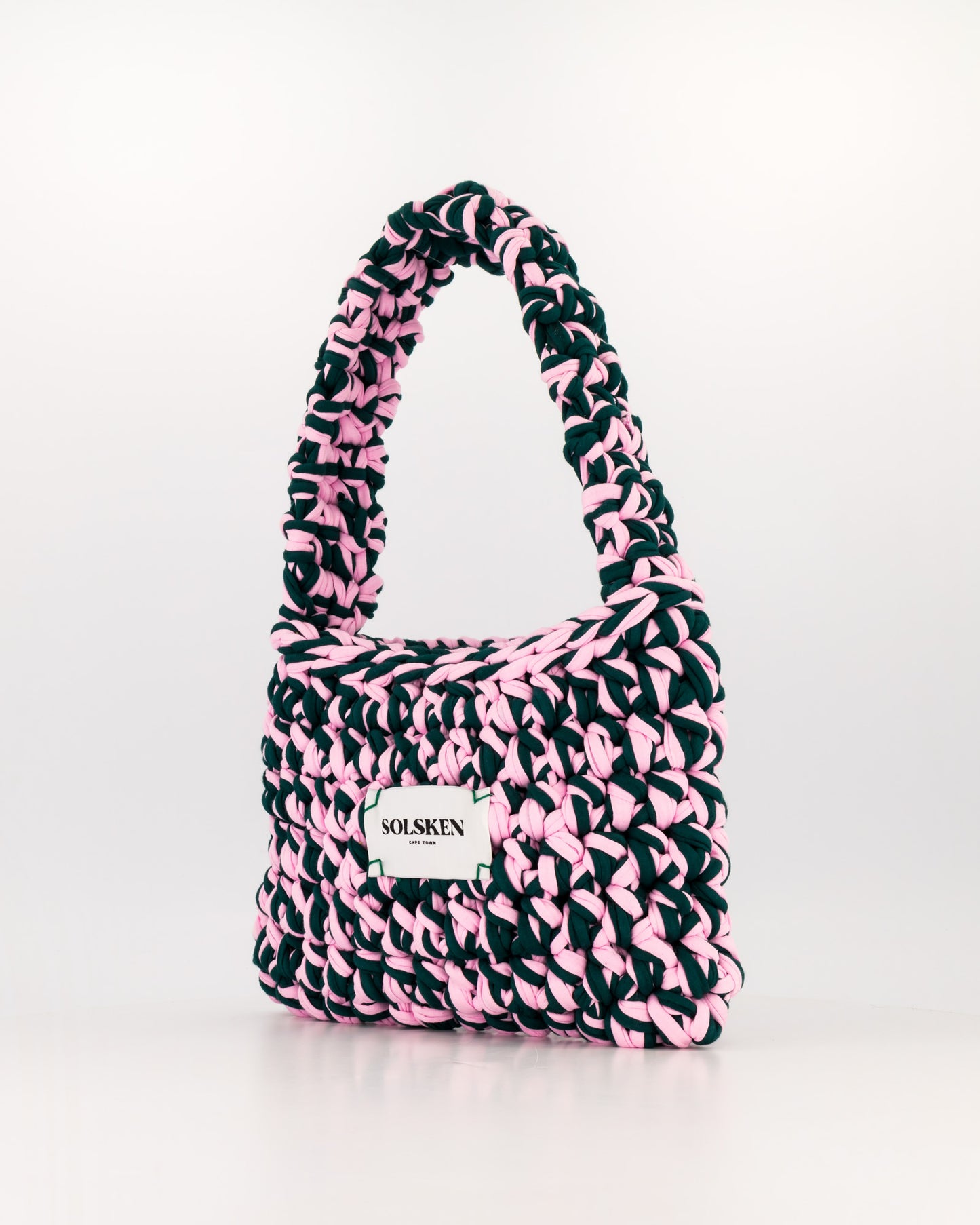 Abba Bag Pink & Green