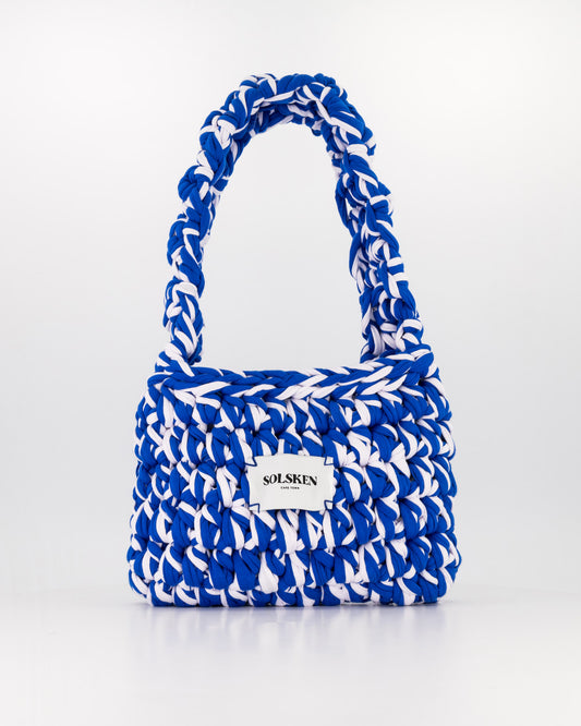 Abba Bag Blue & White