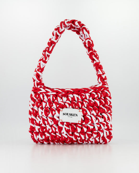 Abba Bag Red & White