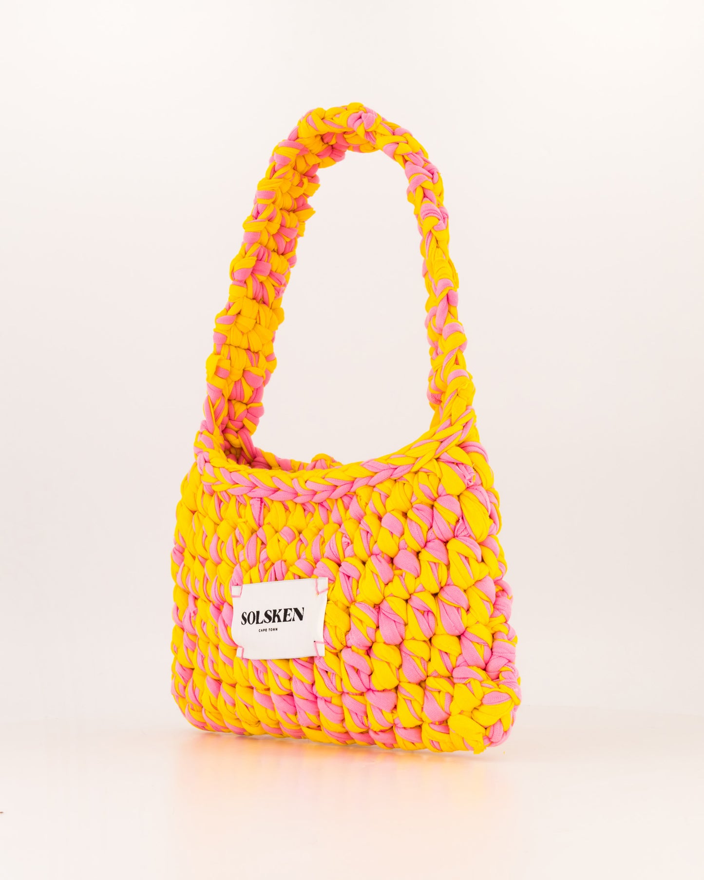 Abba Bag Pink & Yellow