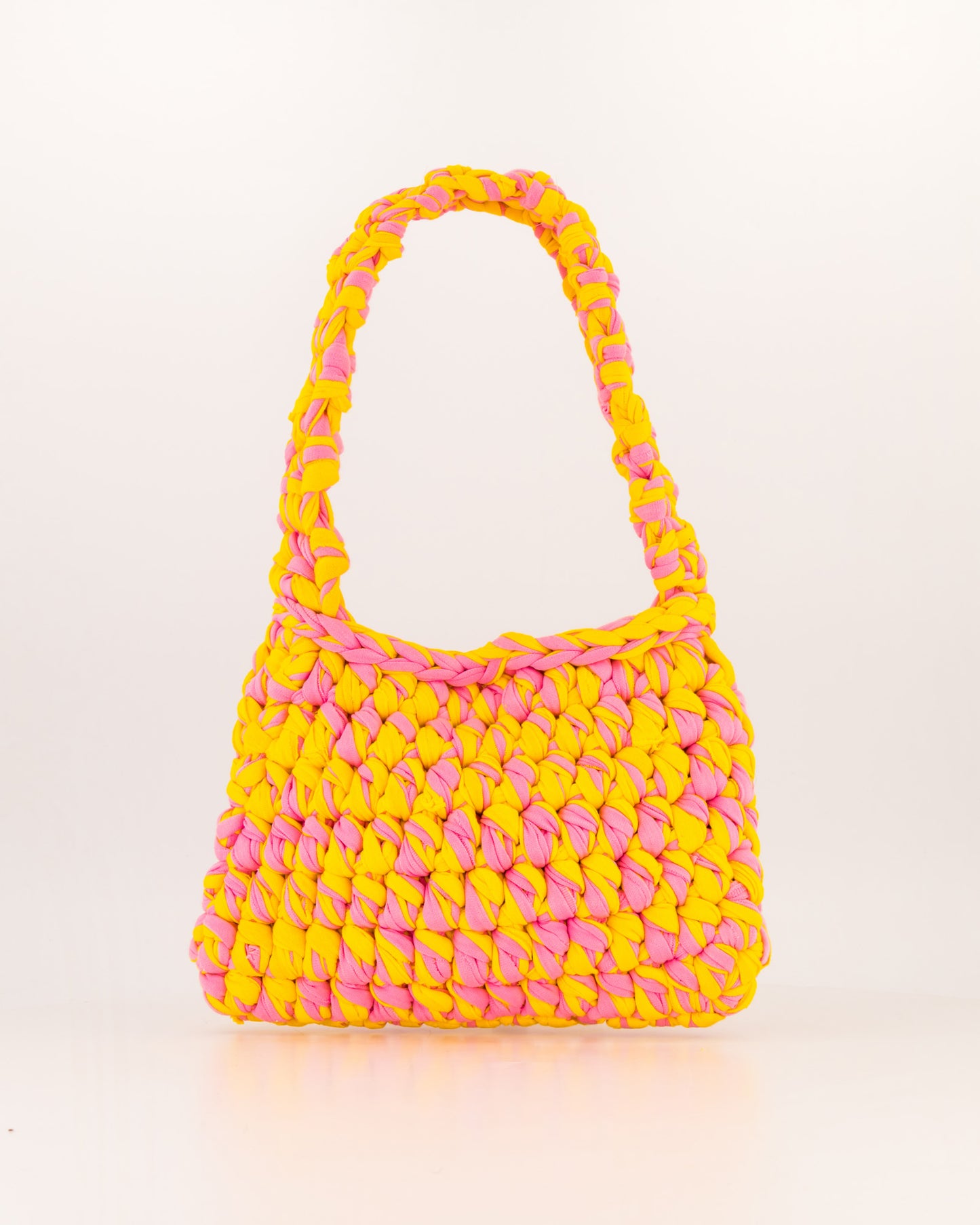 Abba Bag Pink & Yellow